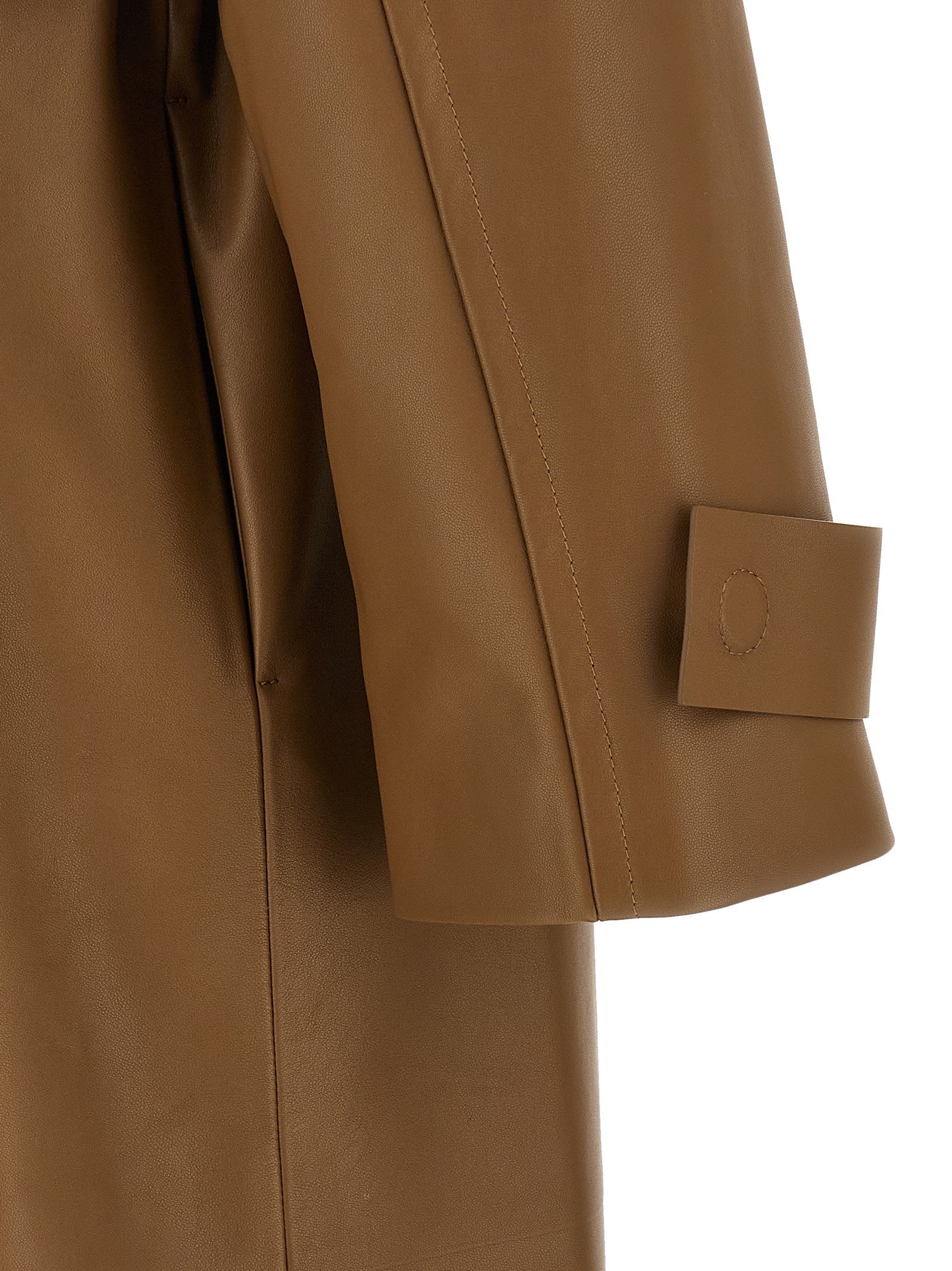 Nappa trench coat - Image 4