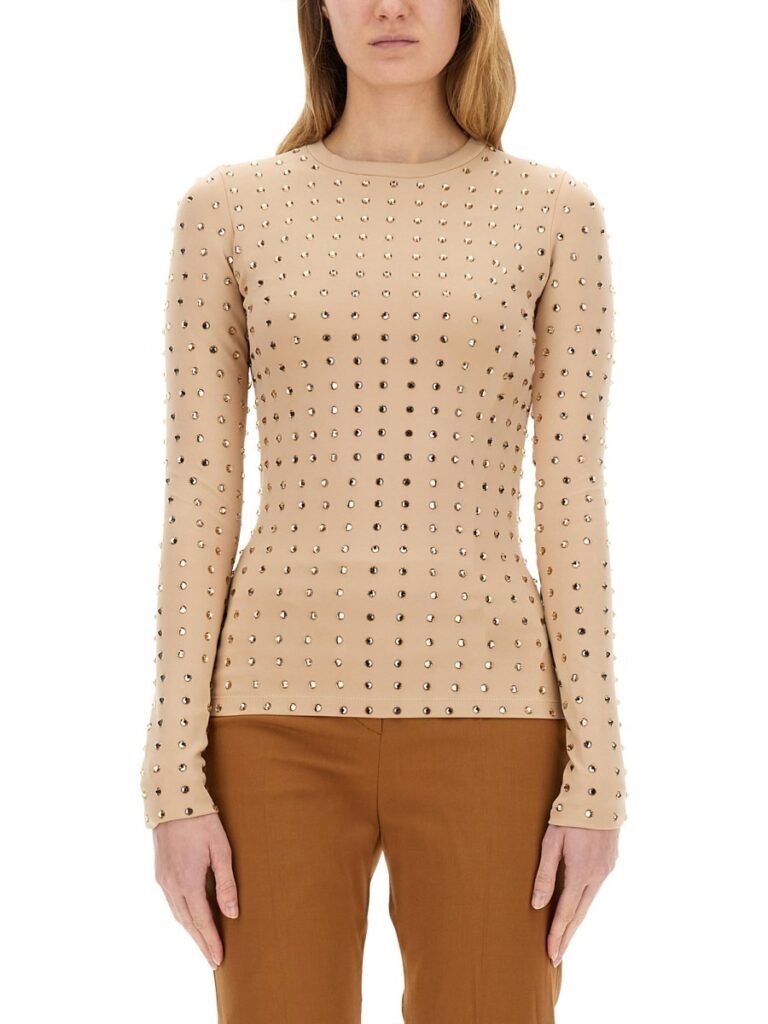 "NEGUS" TOP WITH CRYSTALS