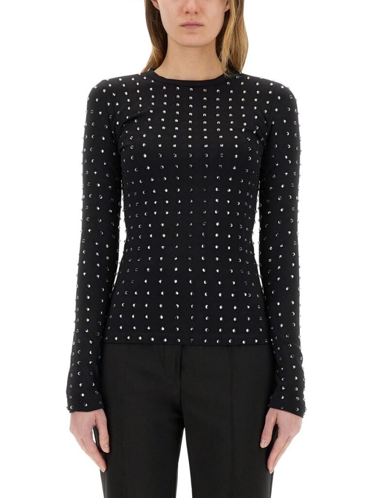 "NEGUS" TOP WITH CRYSTALS