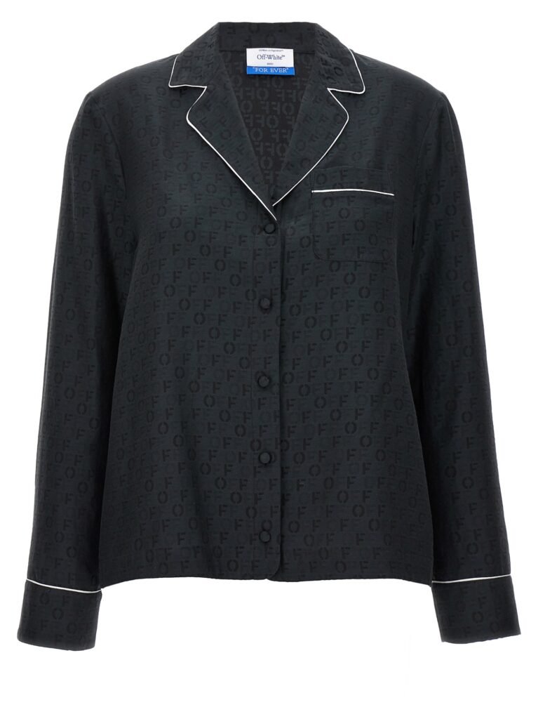 Off Jaquard Pajama' shirt
