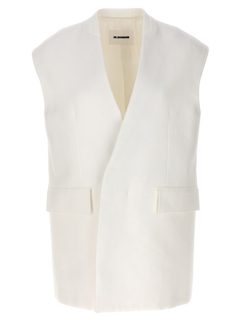 Oversize tailored vest