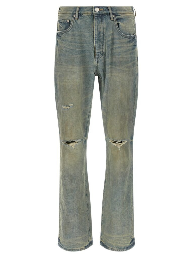 P026 Dirty Fade Rip Boot' jeans