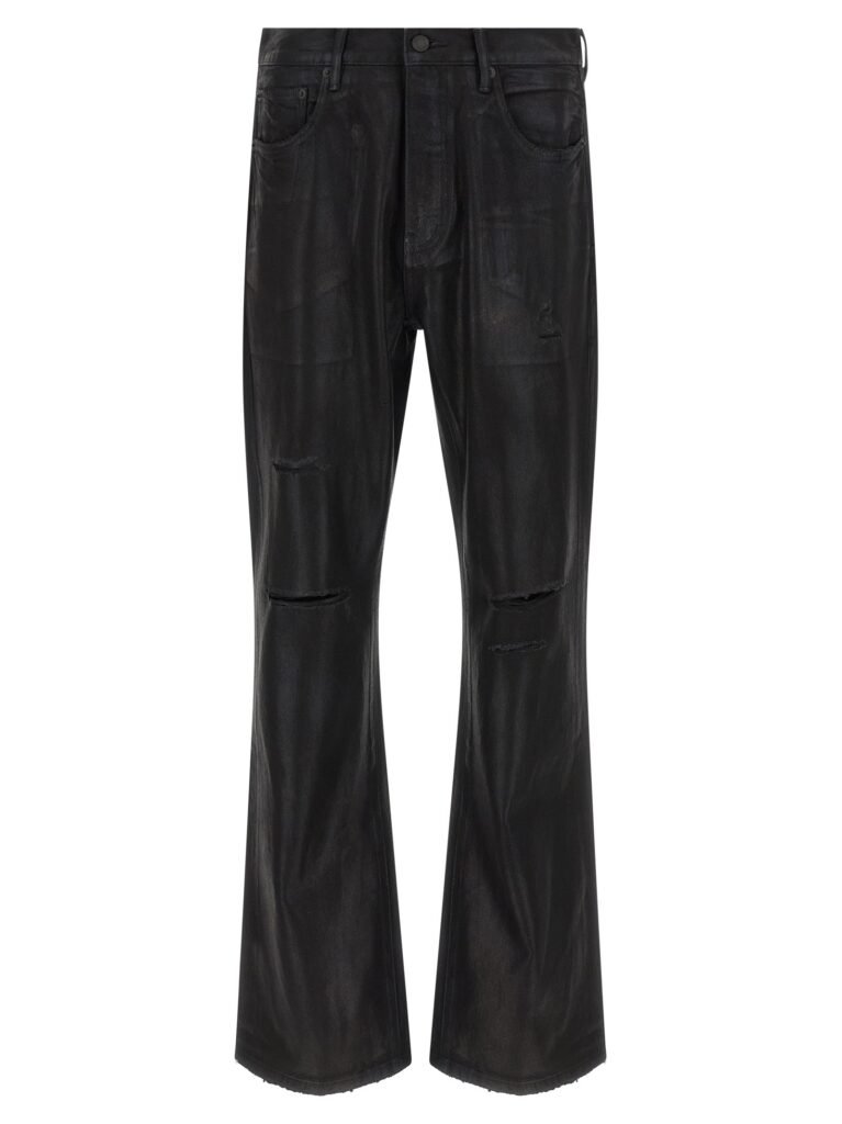 'P026 Rinsed Foil Boot' jeans