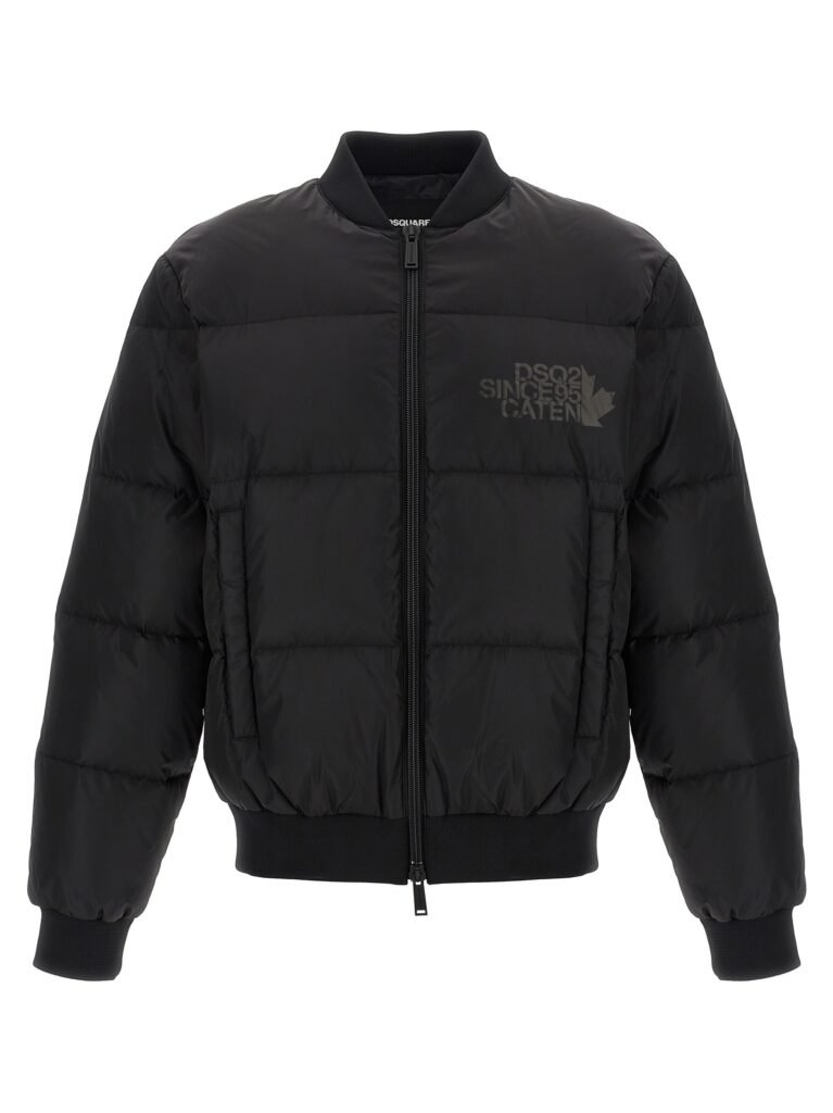 Padded bomber jacket