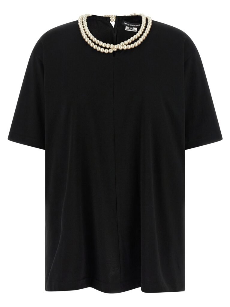 Pearl necklace t-shirt