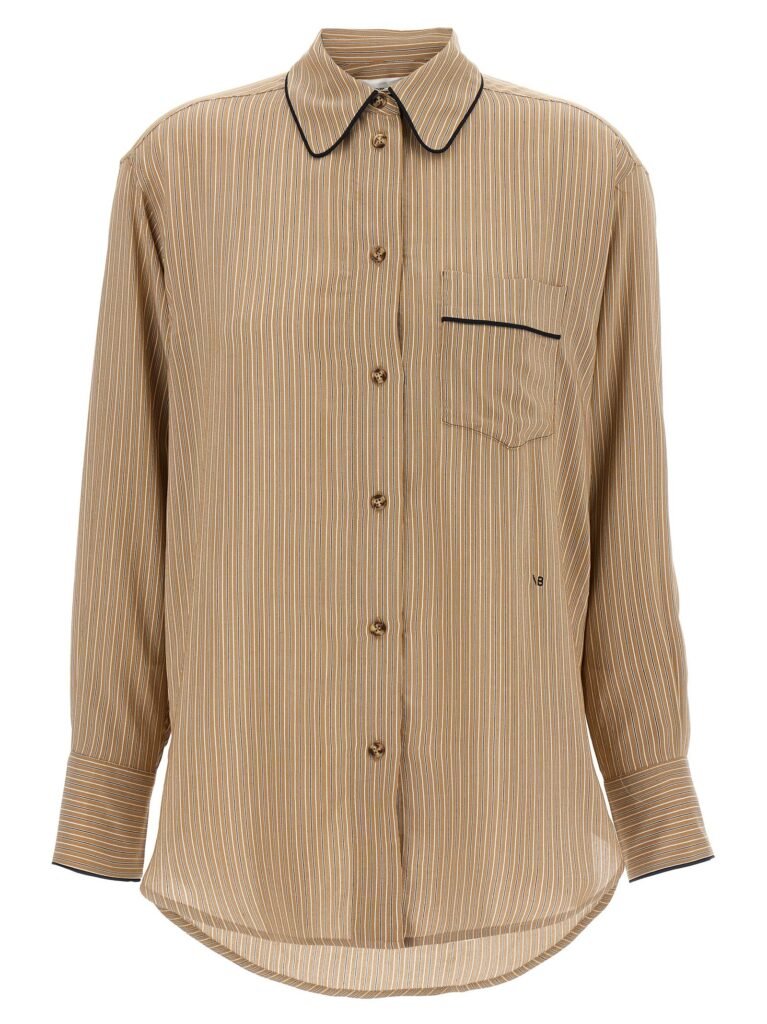 Piping Detail Pyjama' shirt