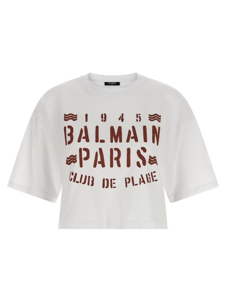 Plage' print T-shirt