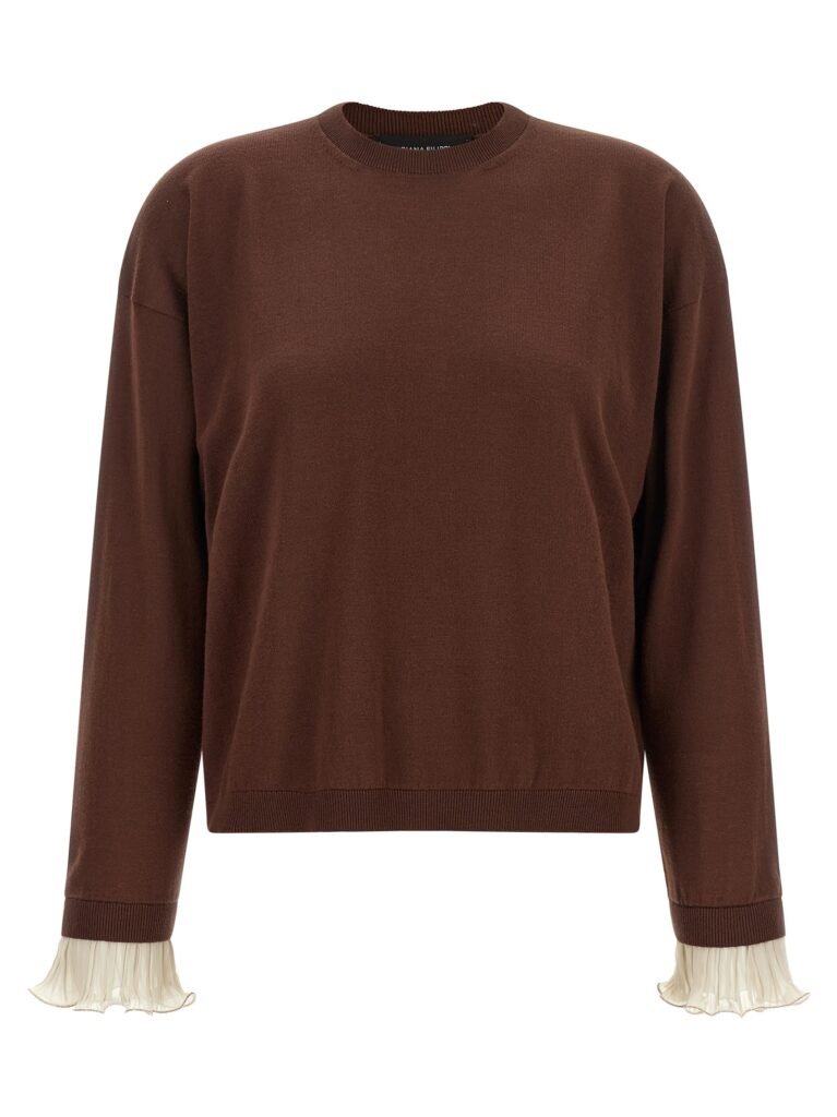 Pleated Cuffs Sweater