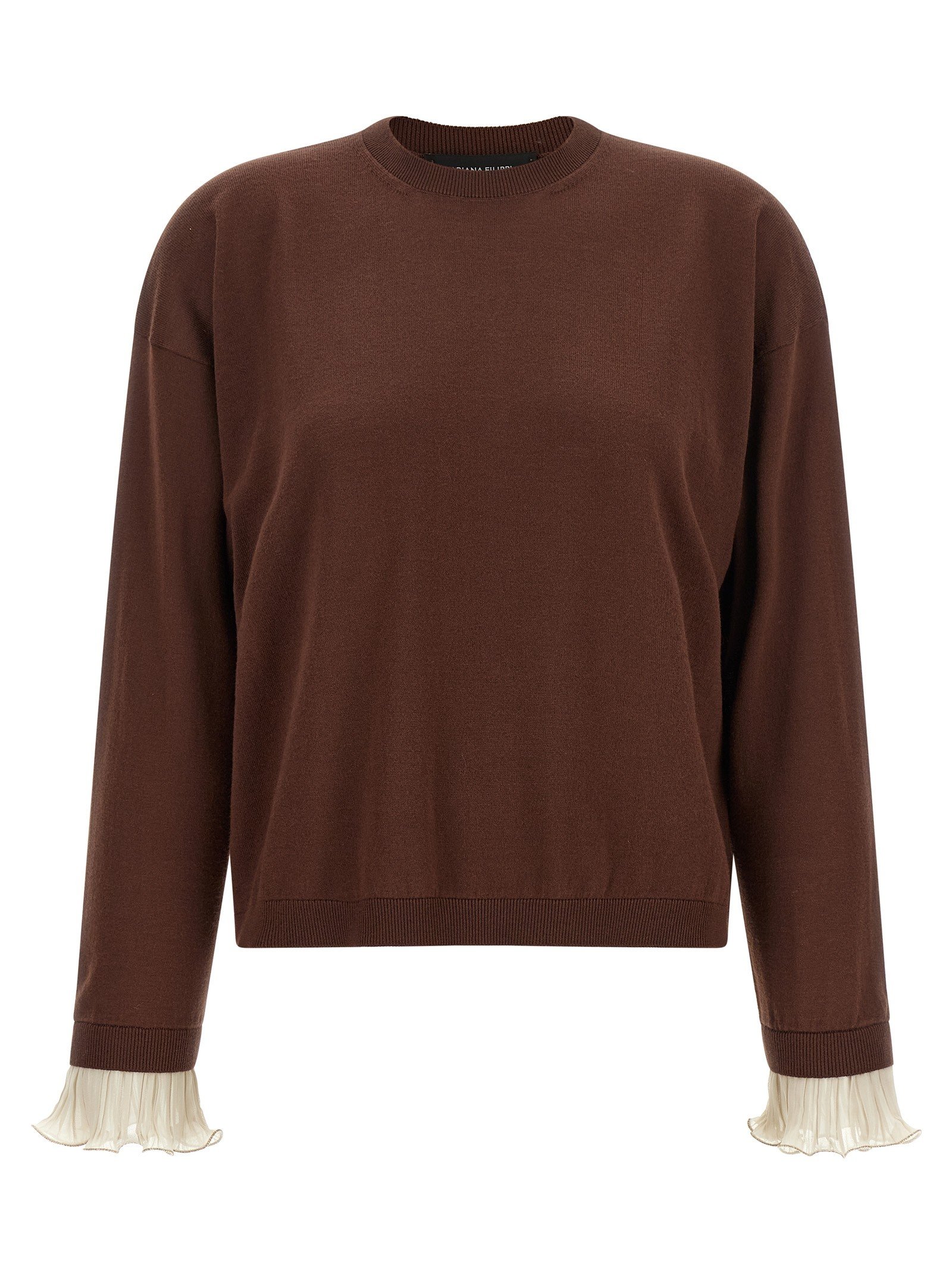Pleated Cuffs Sweater