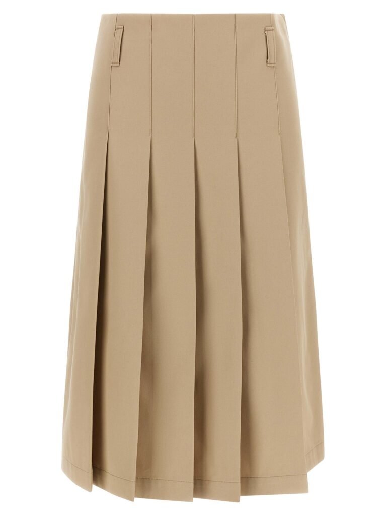 Pleated skirt