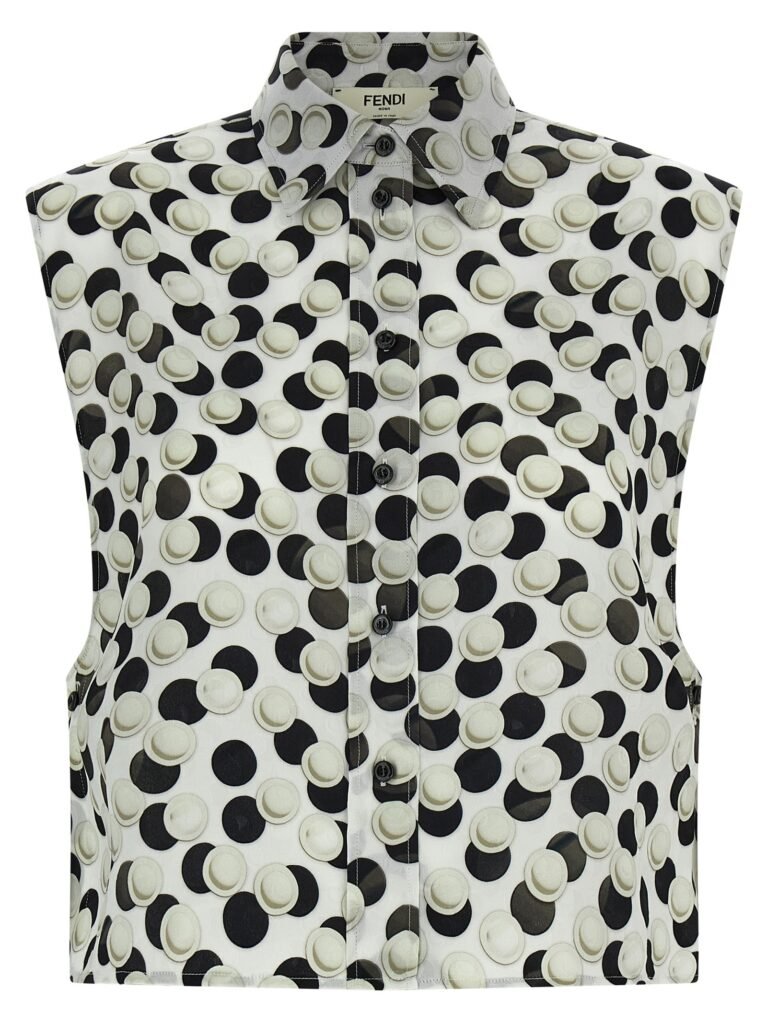Polka dot crop top