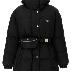 Pouch down jacket