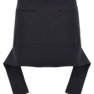 Reversed Belt Mini' skirt