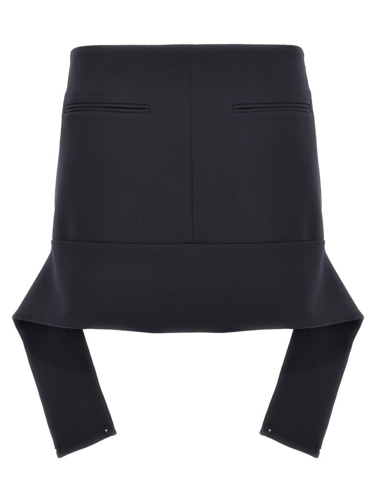 Reversed Belt Mini' skirt