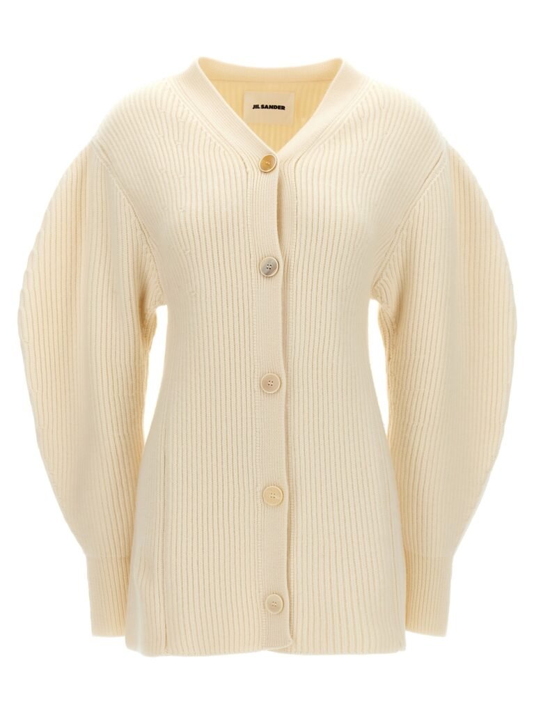 Ribbed cardigan