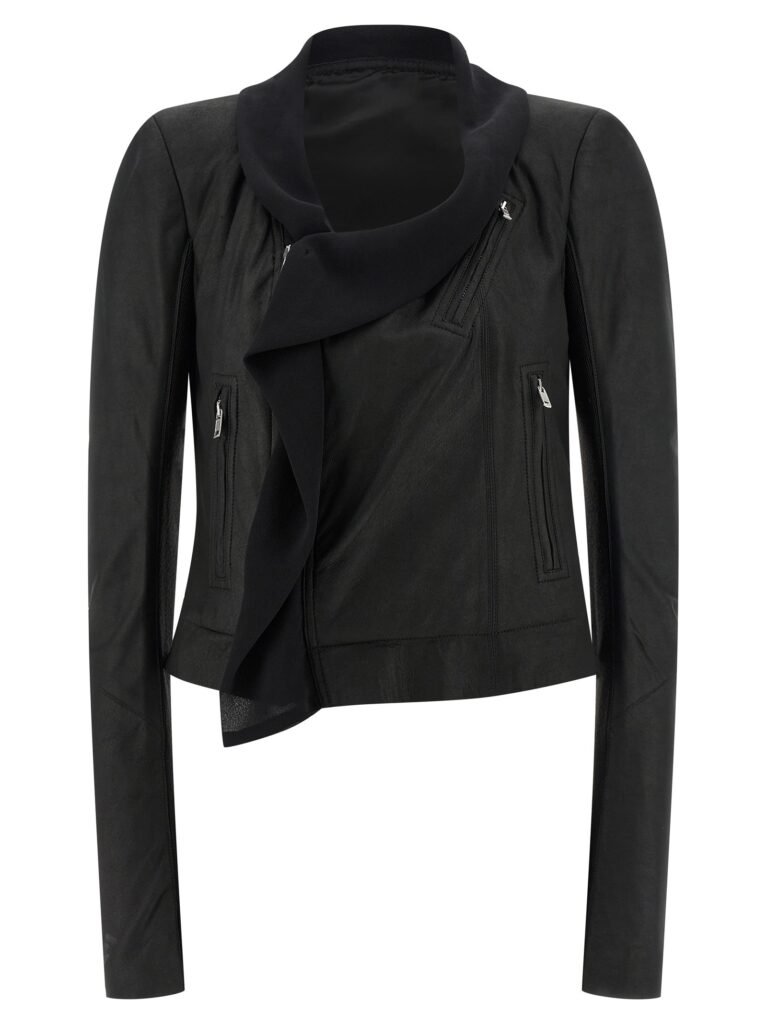 Scarf Biker' jacket