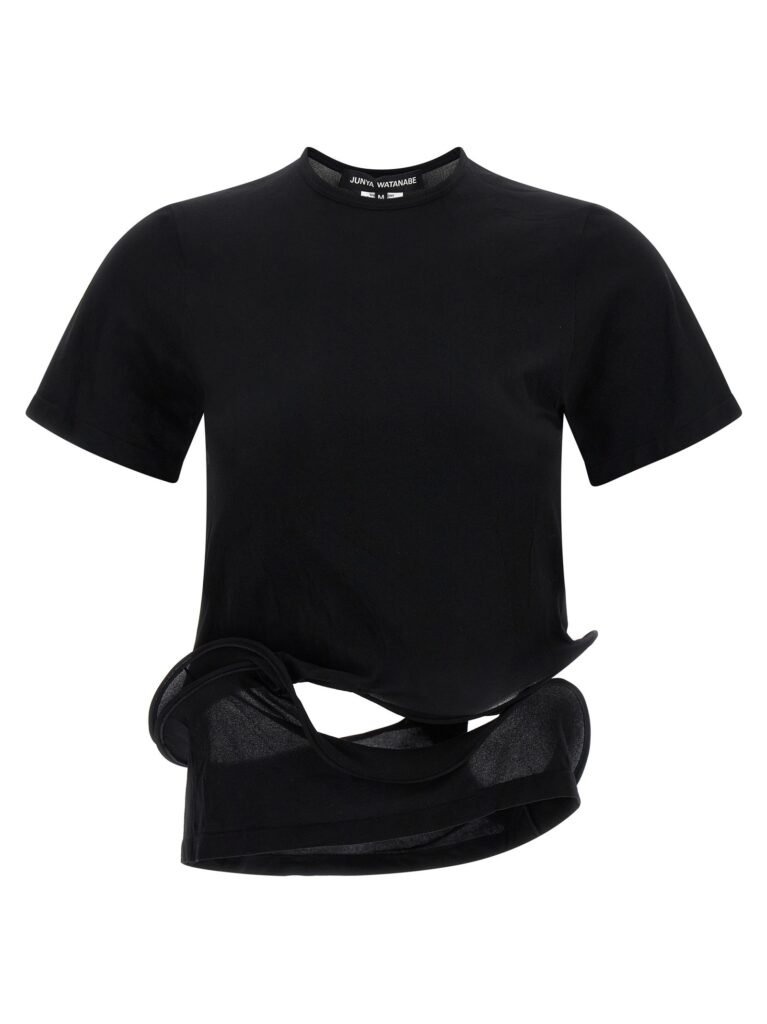 Sculptural background t-shirt