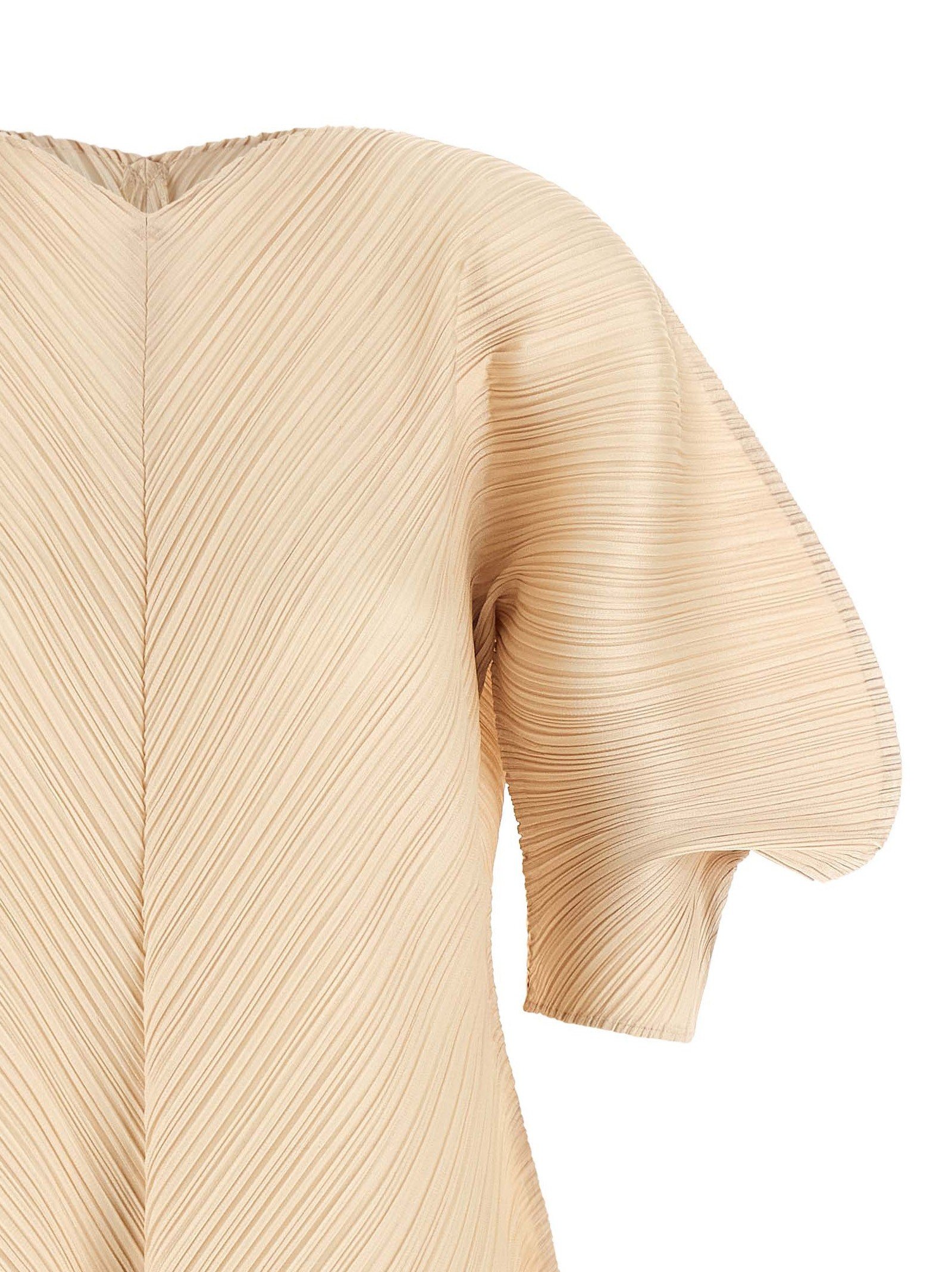 Sculptural sleeve dress - Image 3