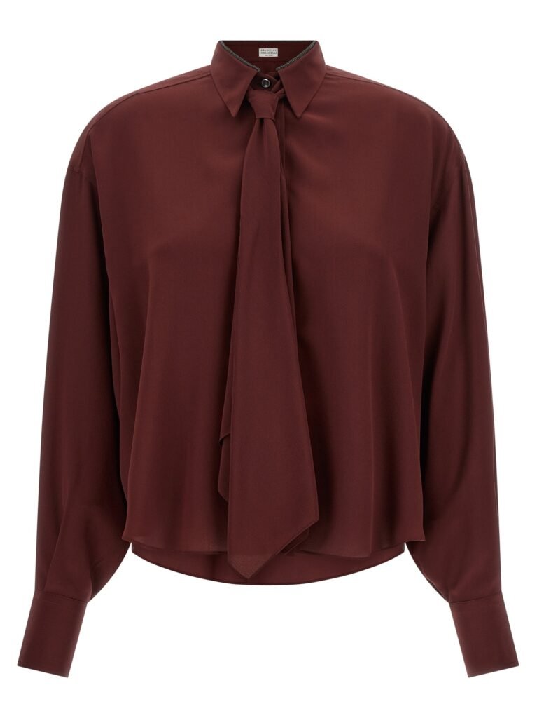 Shiny Collar' shirt