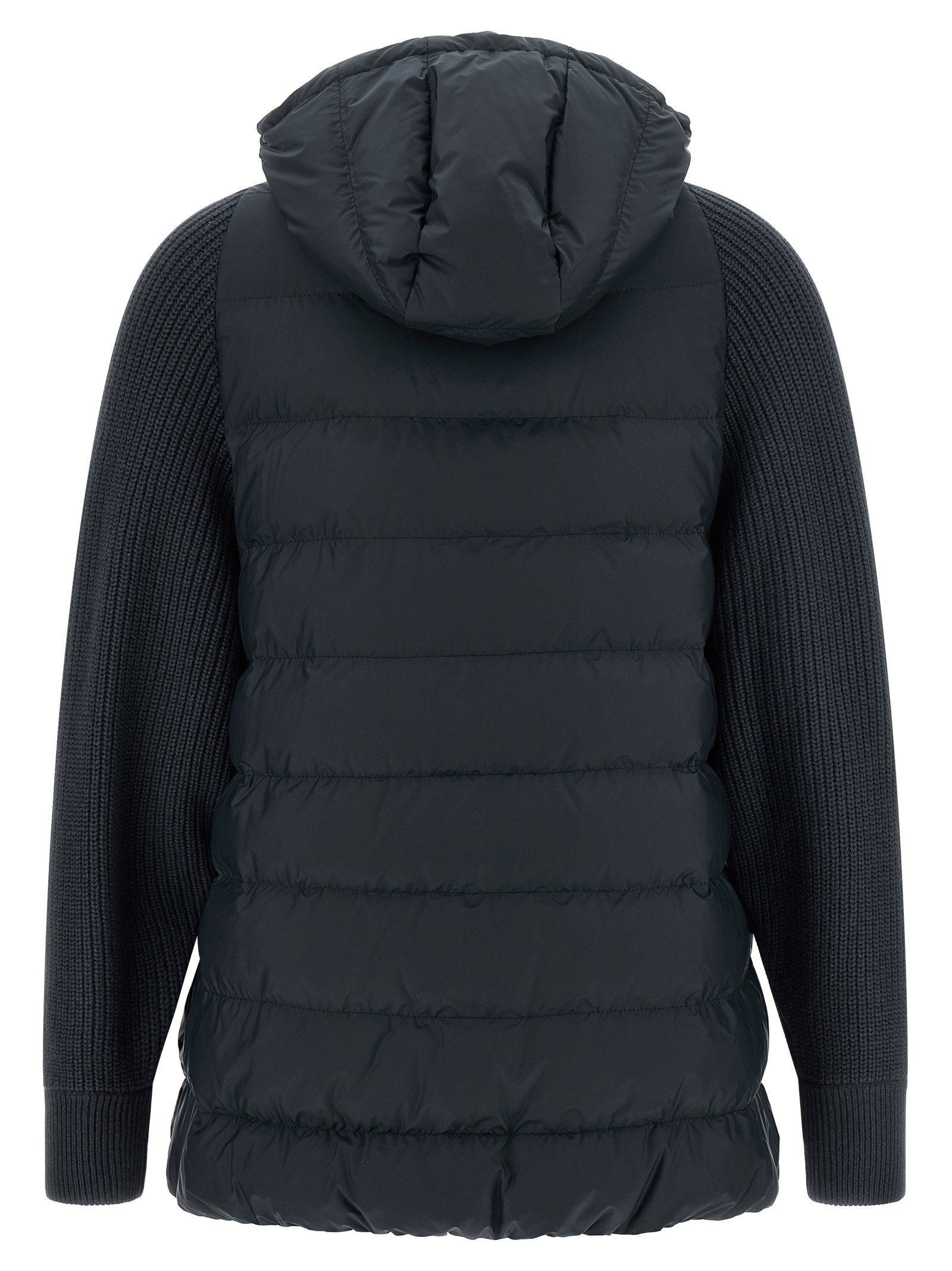 'Shiny Zipper Pull' down jacket - Image 2