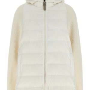 Shiny Zipper Pull' down jacket