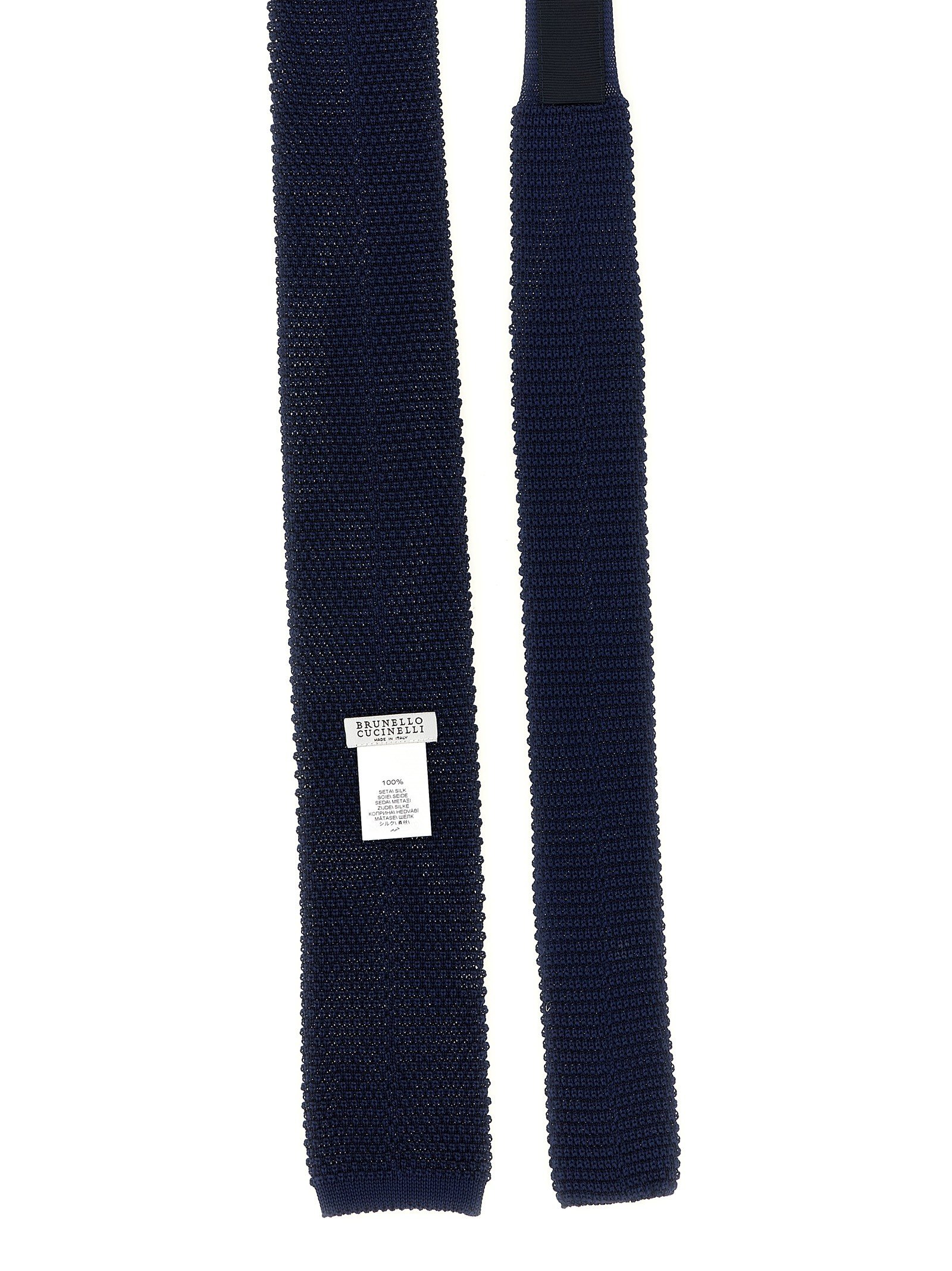 Silk knit tie - Image 2