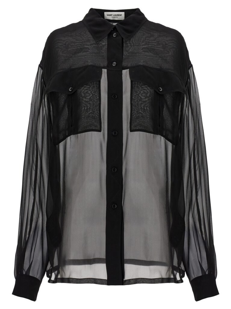 Silk muslin shirt