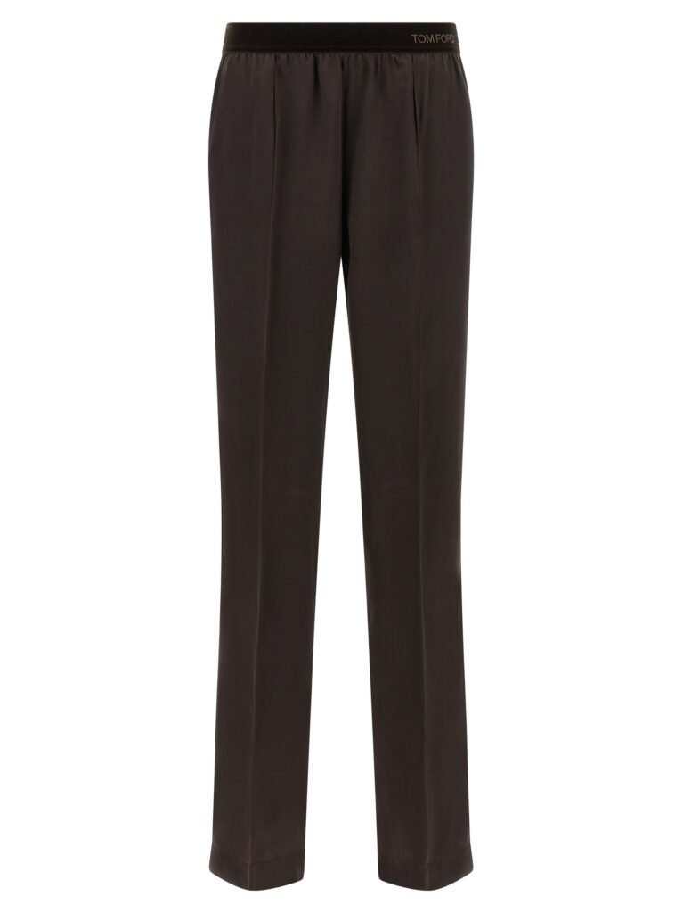 Silk pants
