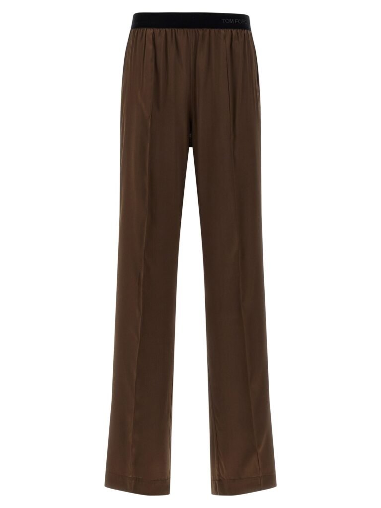Silk pants