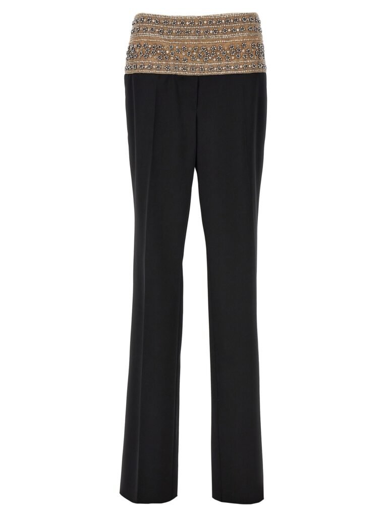 'Smoking' crystal trousers