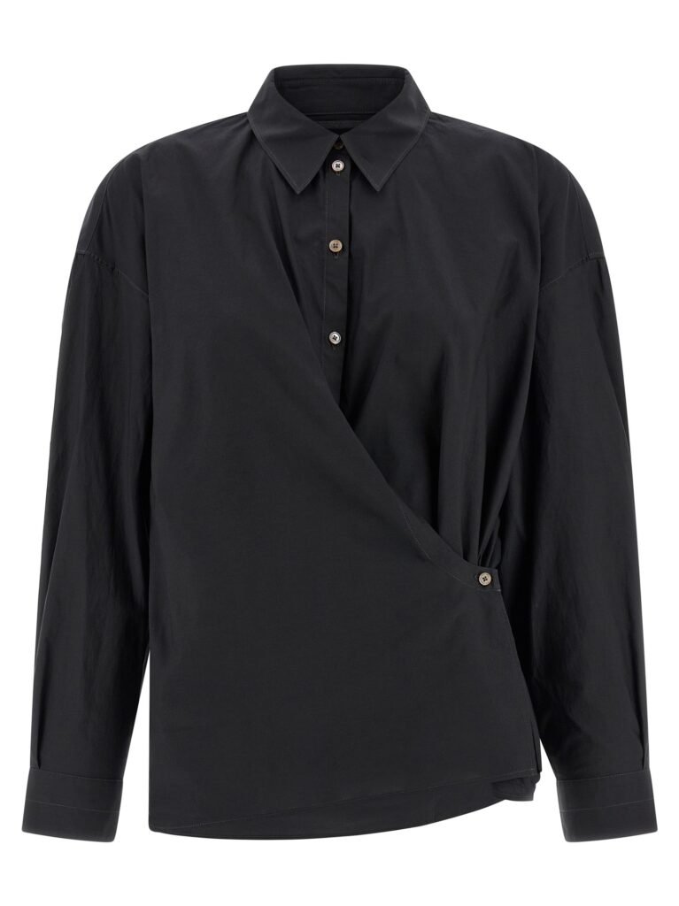 Straight Collar Twisted' shirt