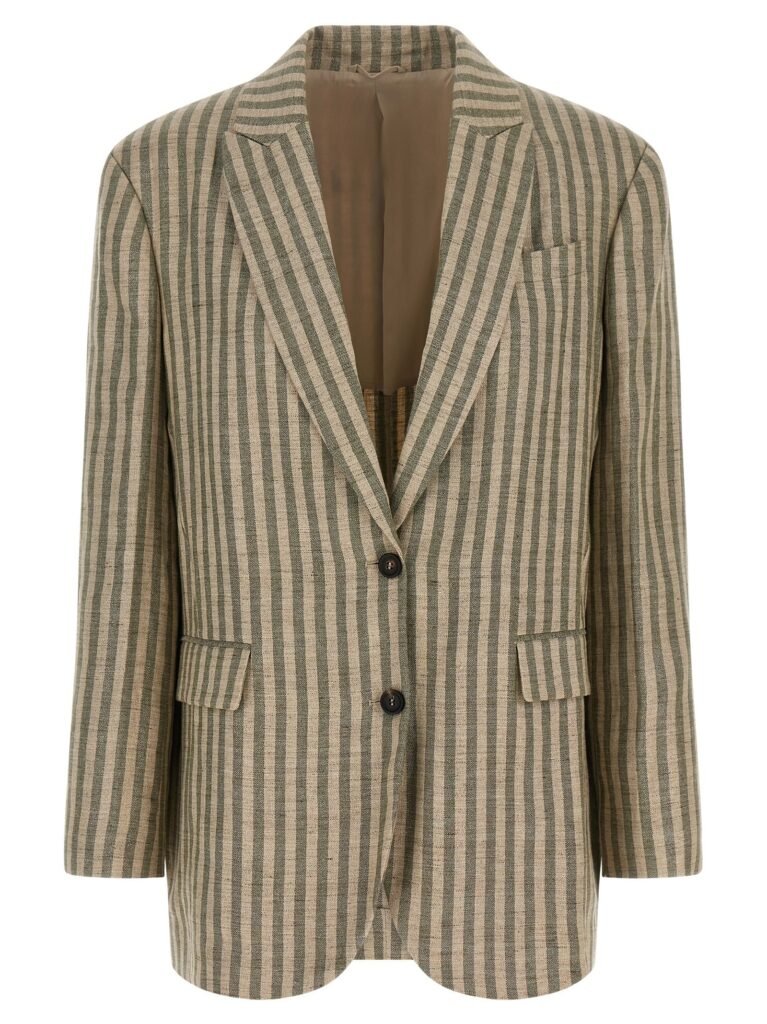 Striped blazer