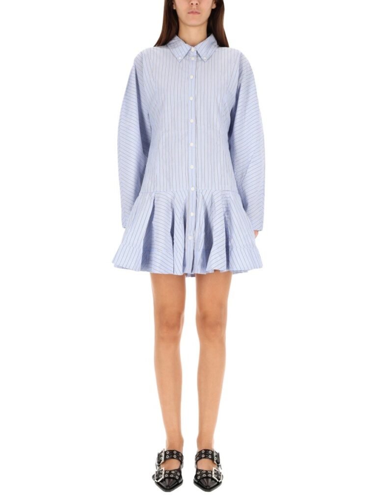 STRIPED CHEMISIER DRESS