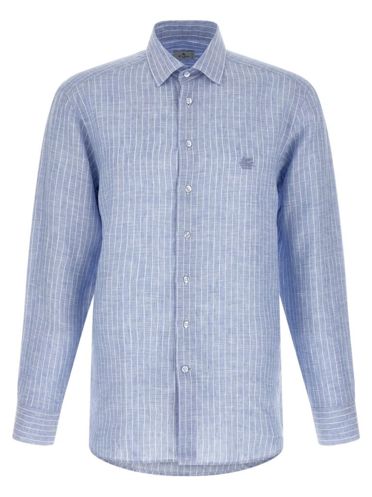 Striped linen shirt