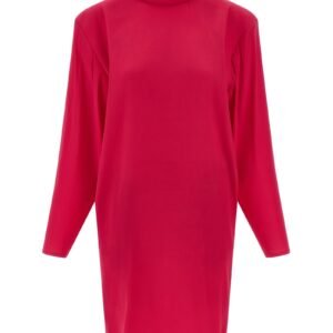 Structured shoulder dress