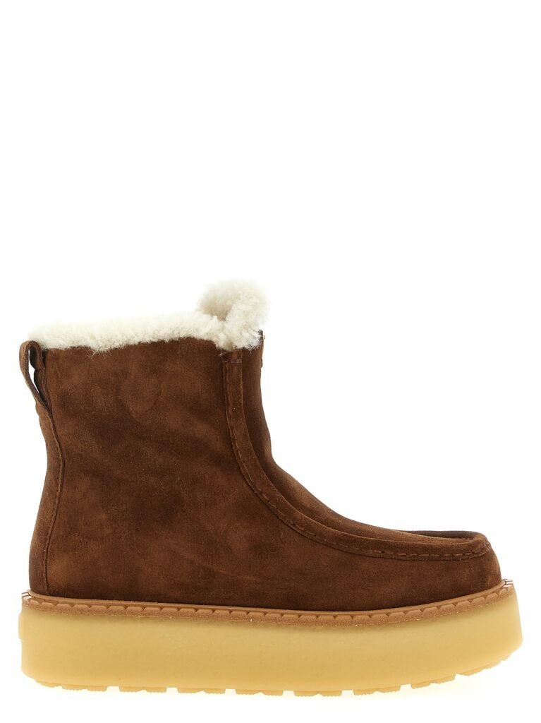 Suede ankle boots