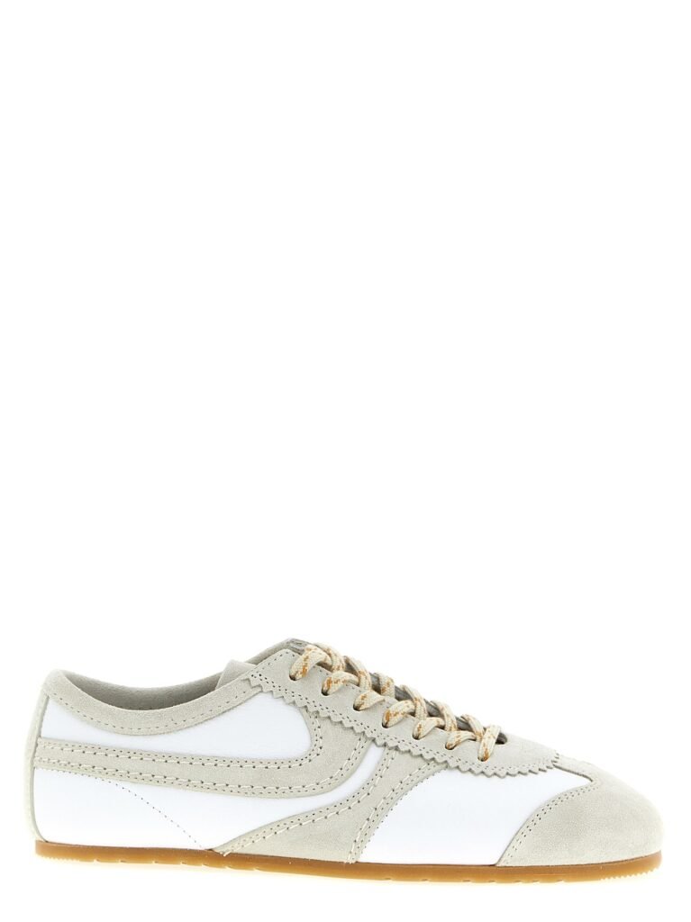 Suede sneakers