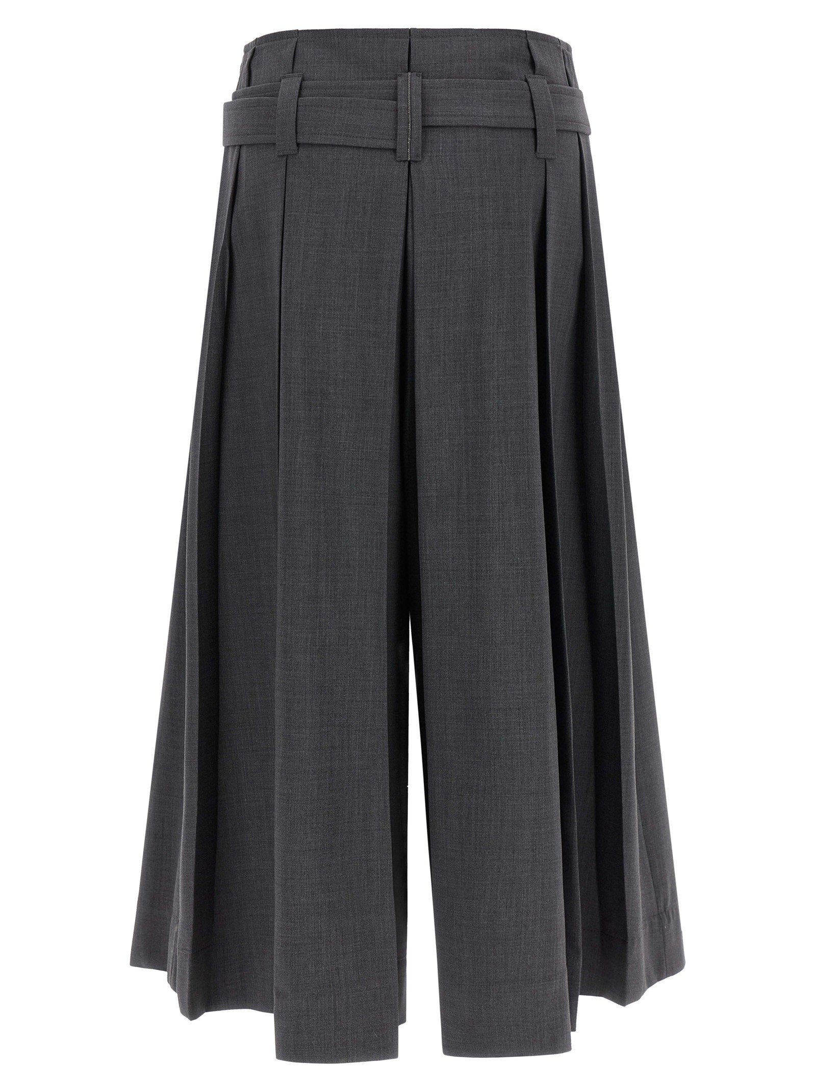 Tailored pleated bermuda shorts - Image 2