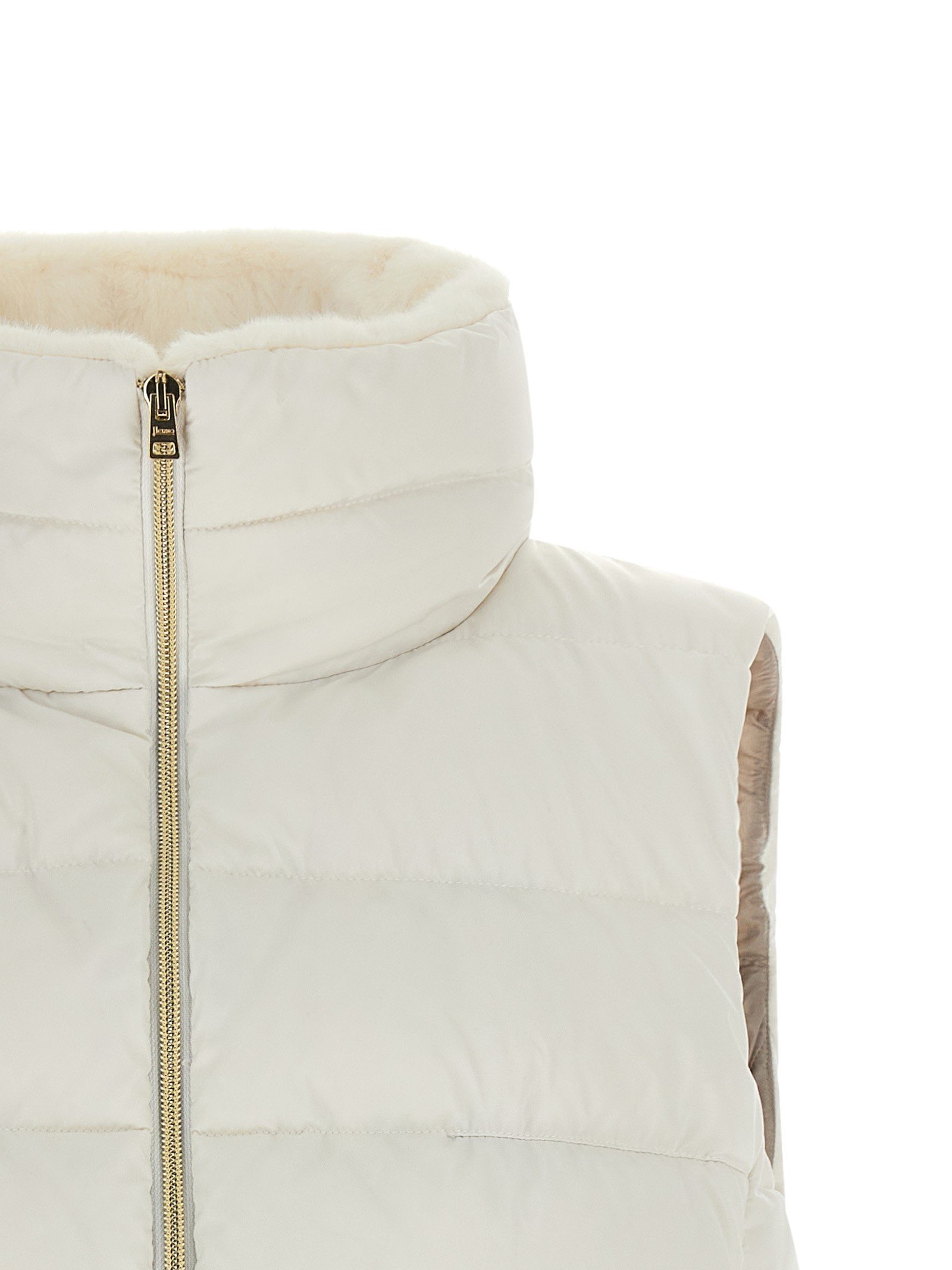 Technical satin vest - Image 3