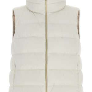 Technical satin vest