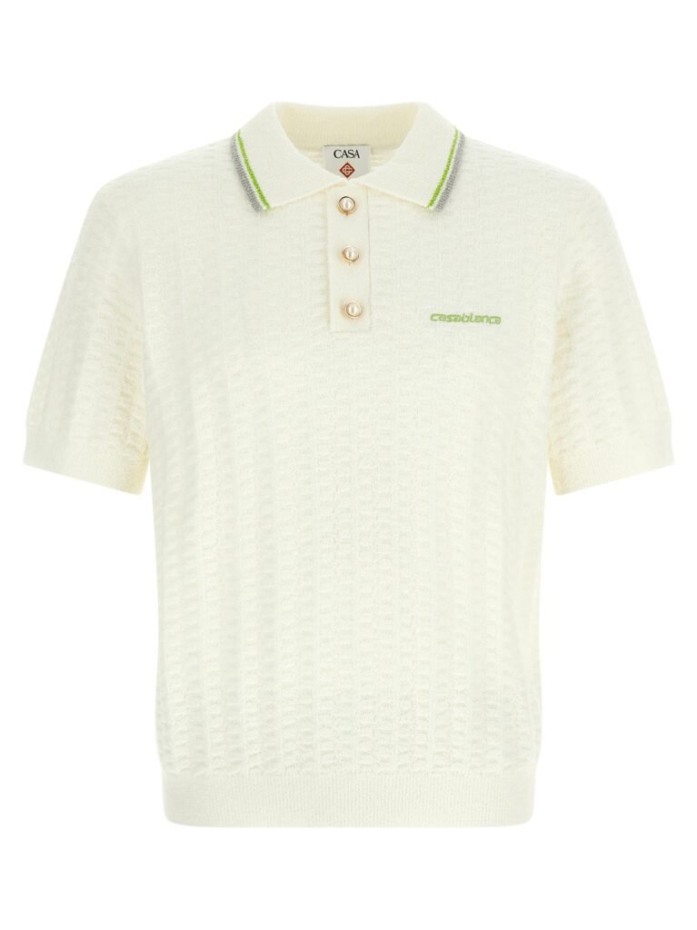 TennisBouclé' polo shirt