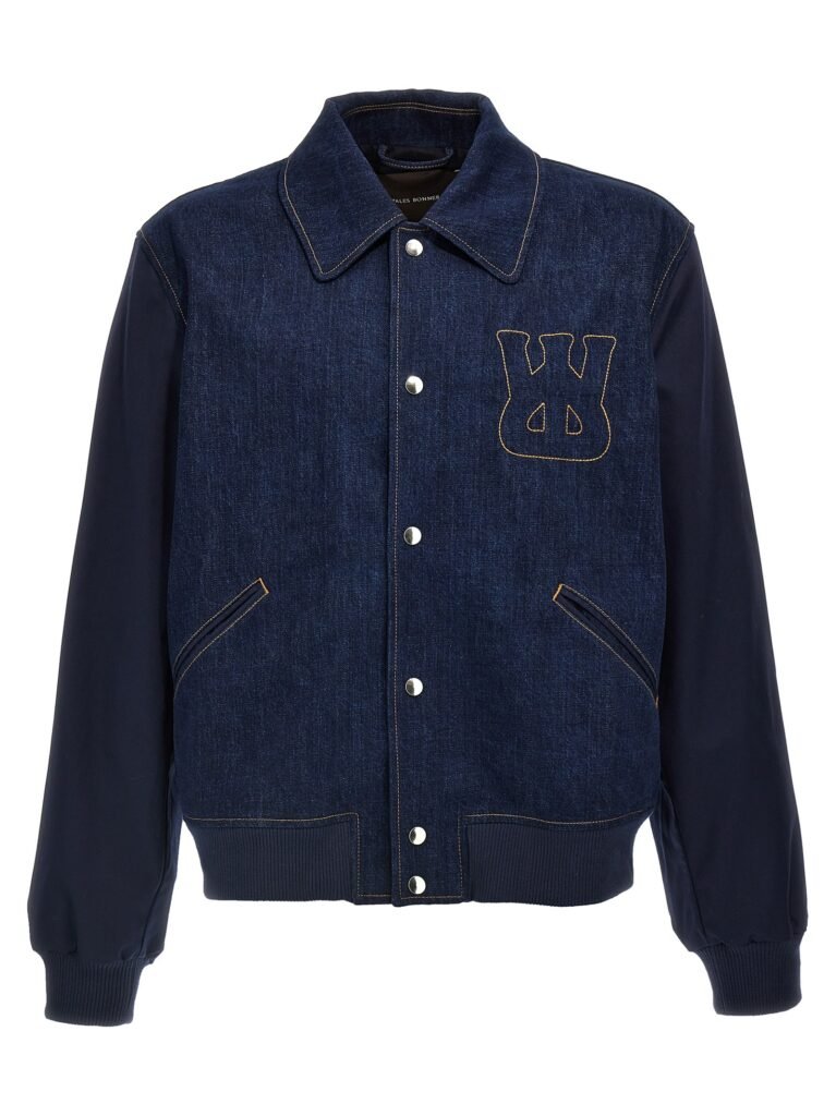 The Echo Denim Varsity' jacket