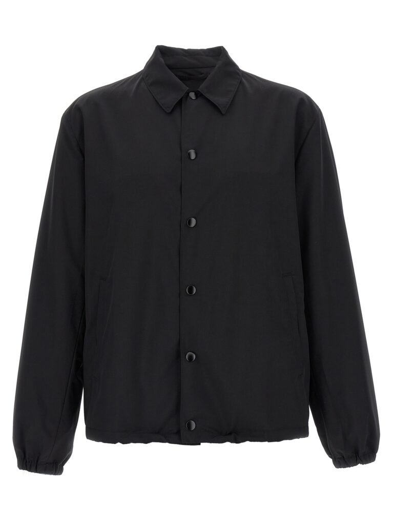 Travel wool blouson