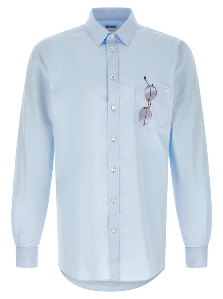 Trompe-l'œil print shirt
