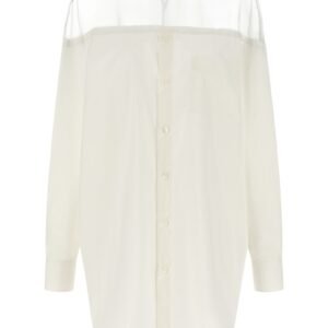 Tulle insert shirt