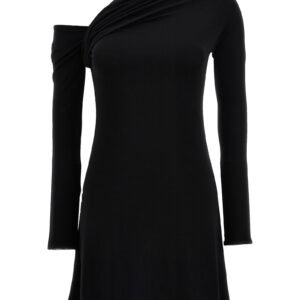 Twist Crepe Mini' dress