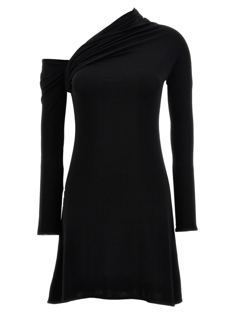 Twist Crepe Mini' dress