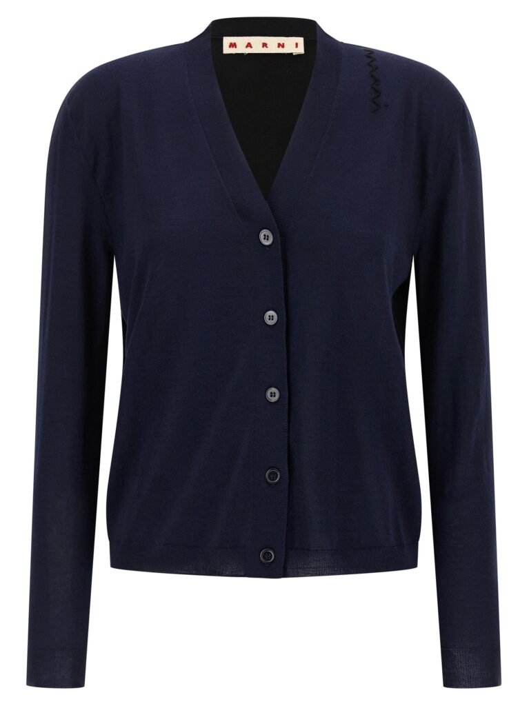 Two-tone cardigan