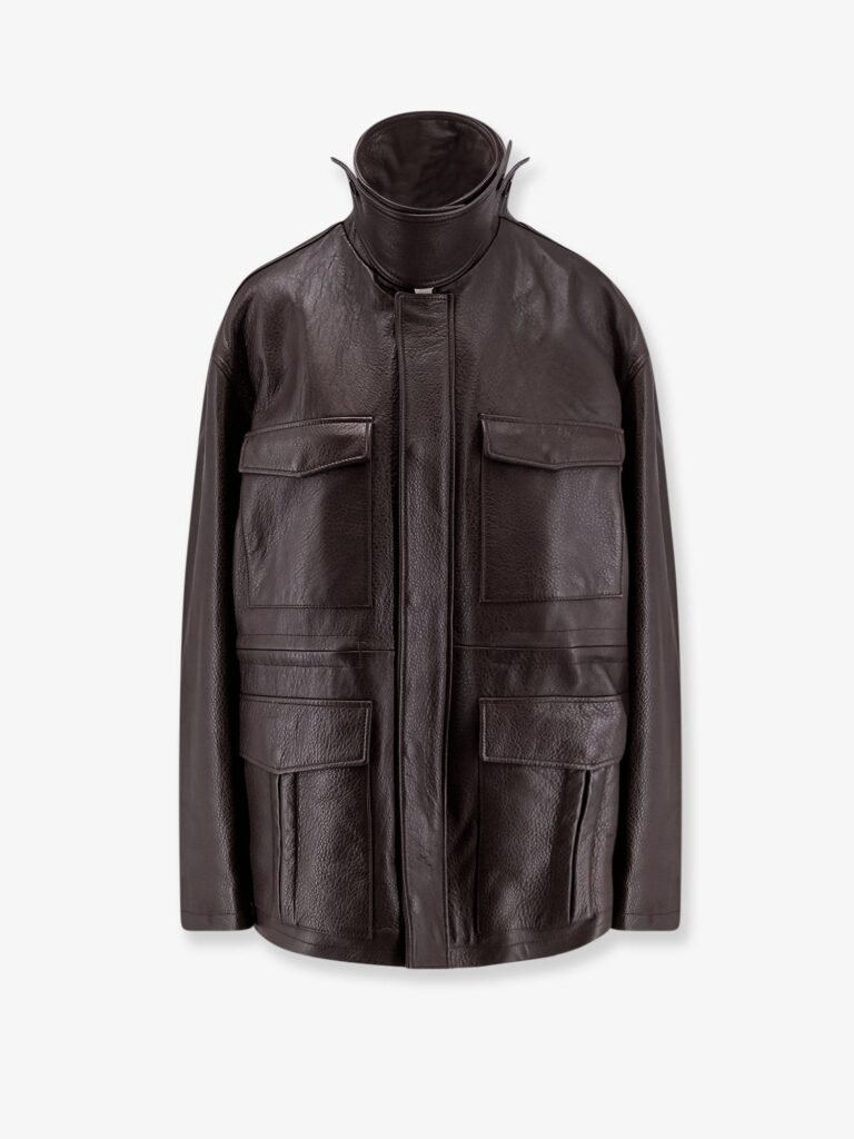 Unisex leather jacket