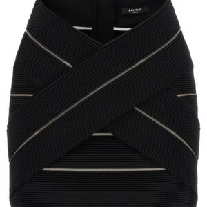 V-shaped waist skirt